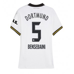 Billiga Borussia Dortmund Ramy Bensebaini #5 Tredjeställ Dam 2024-25 Kortärmad